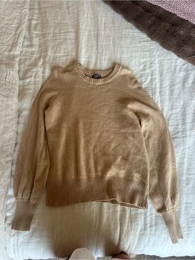The Limited Camel Crewneck Sweater